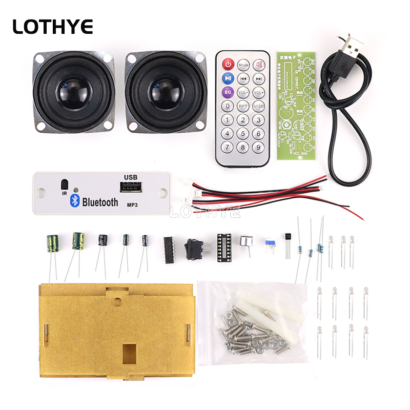 Diy Audio Electronics Kit - ミニアンプオーディオ Bluetooth 3W*2 スピーカー製作キット DIY 電子キット
