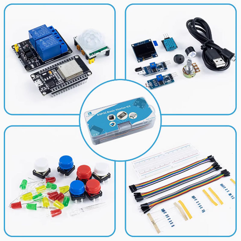 WiFiワイヤレスモジュールメーカーキット、完全なスターター - Diy Electronics Learning Kit のレビューと価格