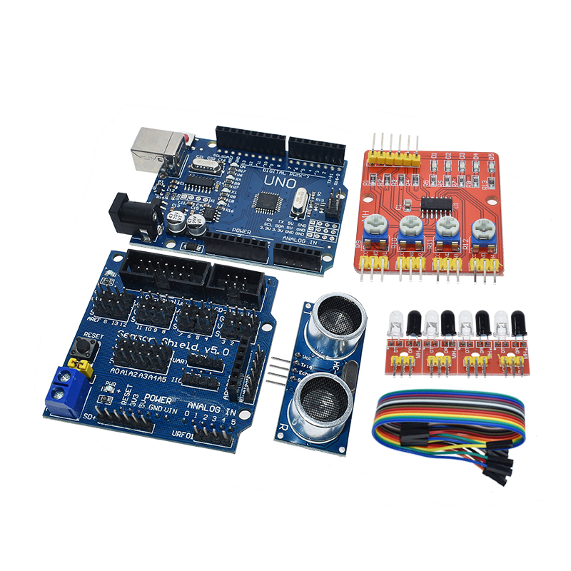 LIZAO Arduino UNO R3 ロボット 4WD  - Diy Electronics Learning Kit のレビューと価格