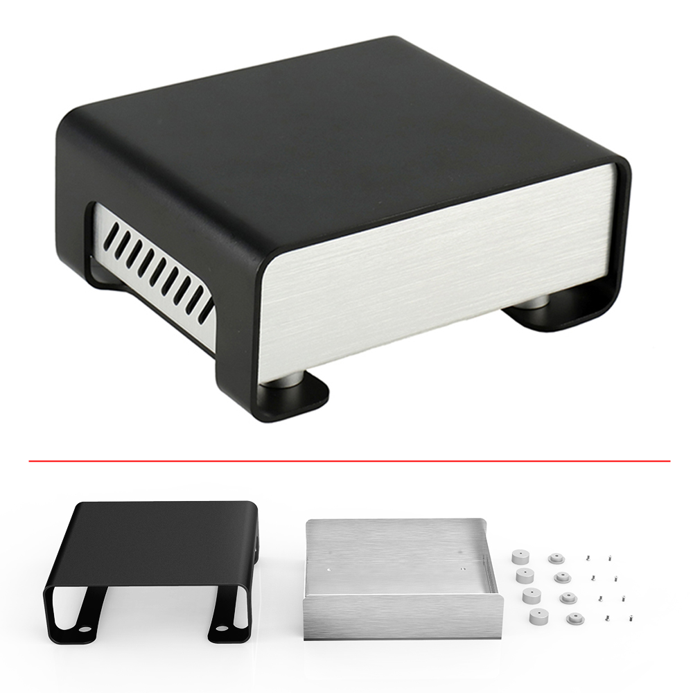 アルミニウムプロジェクトボックス,ウォールスイッチ,シート付 - Diy Electronics Box のレビューと価格