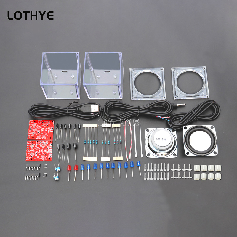 DIY 電子キット 2 チャンネルミニスピーカー作成キット小 - Diy Audio Electronics Kit のレビューと価格